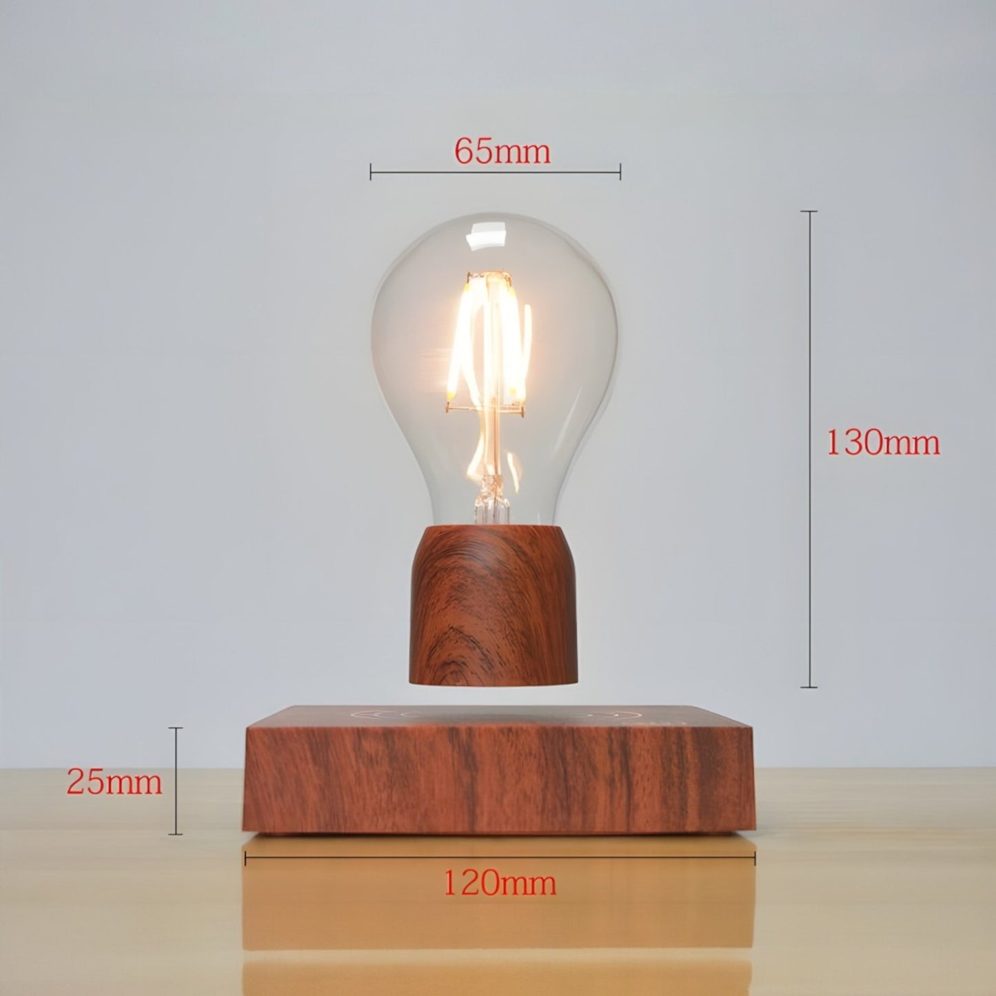 Magnetic Levitation Light Bulb