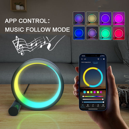 Smart LED Night Light – Music Rhythm & Colorful Atmosphere Decor