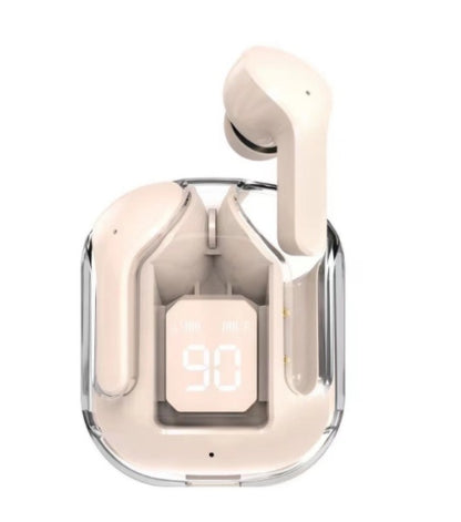 Mini Transparent Bluetooth Headset – ENC Noise Reduction & Sports Music