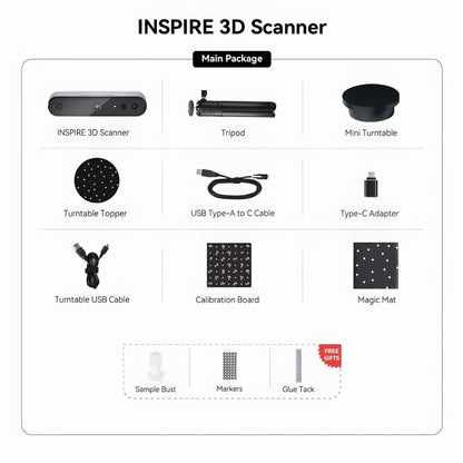 3D SCANNER REVOPOINT INSPIRE