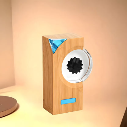 Magnetic Rhythm Speaker with Dancing Ferrofluid